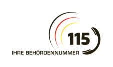 Das Logo der Behördenrufnummer 115